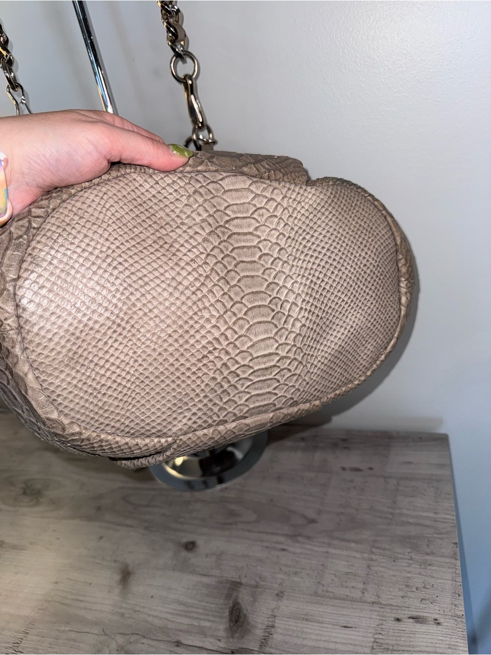 Coach Madison Python Drawstring Bag - Picture 8 of 11